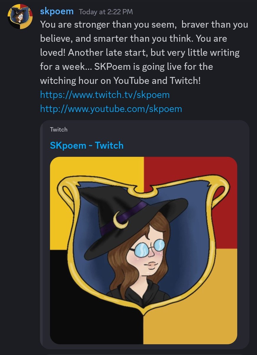 skpoem's tweet photo. #twitchstreamer #youtubestreamer #dixper #voicemod #realcoinpusher #streamraiders #exercise #hpmagicawakened https://t.co/bpCcJgwF8t