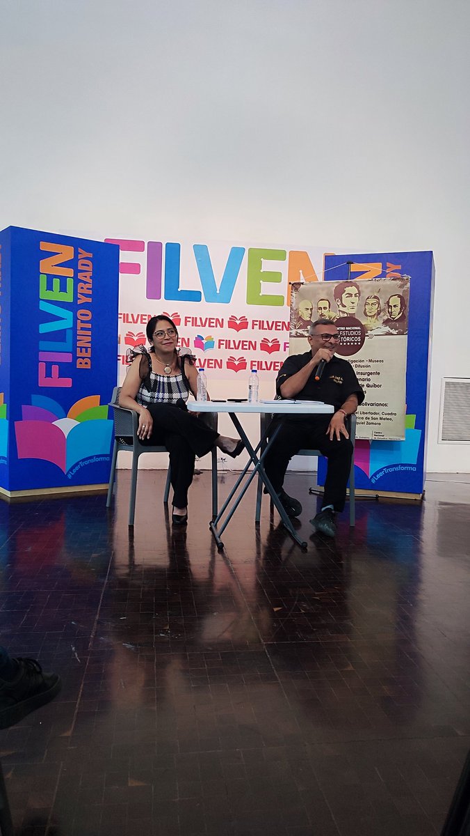 "La memoria patrimonial es clave en la reconstrucción de nuestra identidad. Los museos ya no son solo contemplativos, sino fuentes de conocimiento que han transformado la educación en todos los niveles." 🏛️📚
🗣️Yma Sumak Carchurupay
#VenezuelaObrera #CNEH <a href="/filven_cultura/">FILVEN</a>