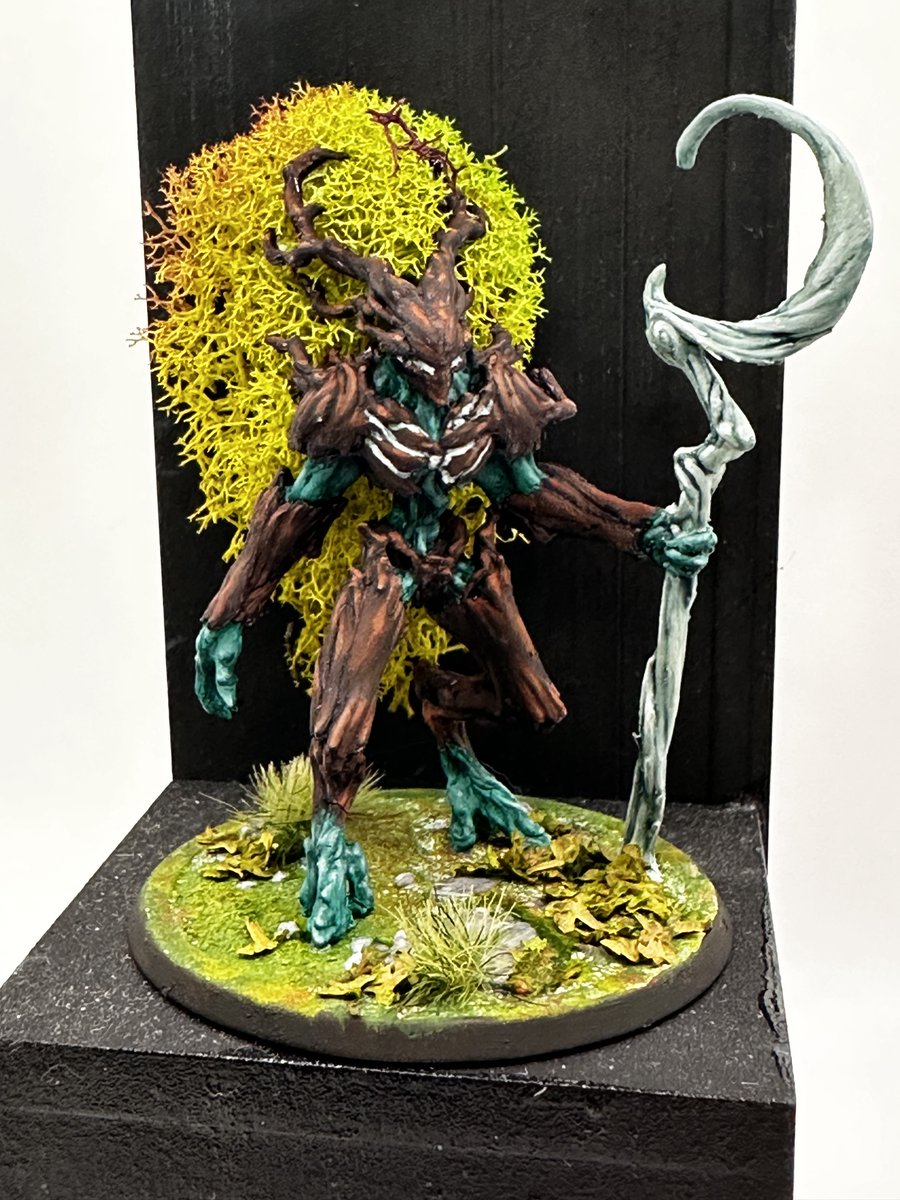 PSchlamazzle's tweet photo. Finished, base and all. This Twig Blight Chief was a lot of fun. Join me at https://t.co/cLBRbayJTX
#spacemarines #epicencounters #steamforgedgames #miniatures #gamesworkshoppaints #scale75paints #paulyschlamazzle #rescaleminiatures https://t.co/WOiPF1mNDZ
