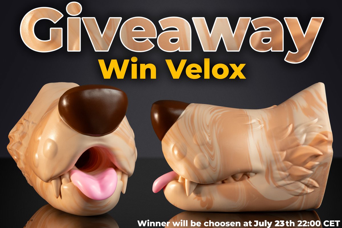 Naughty Foxยฎ (@naughtyfox_toys) on Twitter photo ๐พ Wruff! Have the chance to win Velox in the Signature Edition! ๐ฆ
We wish you all a wonderful summer and vacation season. ๐ For this reason, weโre also giving you ๐ญ๐ฑ% ๐ผ๐ณ๐ณ ๐ฎ๐น๐น ๐๐ป๐๐ฒ๐ป๐๐ผ๐ฟ๐ ๐ง๐ผ๐๐ for the next three days!
๐ง๐ผ ๐๐ป๐๐ฒ๐ฟ:
1๏ธโฃ Follow us 2๏ธโฃ Like ๐พ Wruff! Have the chance to win Velox in the Signature Edition! ๐ฆ
We wish you all a wonderful summer and vacation season. ๐ For this reason, weโre also giving you ๐ญ๐ฑ% ๐ผ๐ณ๐ณ ๐ฎ๐น๐น ๐๐ป๐๐ฒ๐ป๐๐ผ๐ฟ๐ ๐ง๐ผ๐๐ for the next three days!
๐ง๐ผ ๐๐ป๐๐ฒ๐ฟ:
1๏ธโฃ Follow us 2๏ธโฃ Like