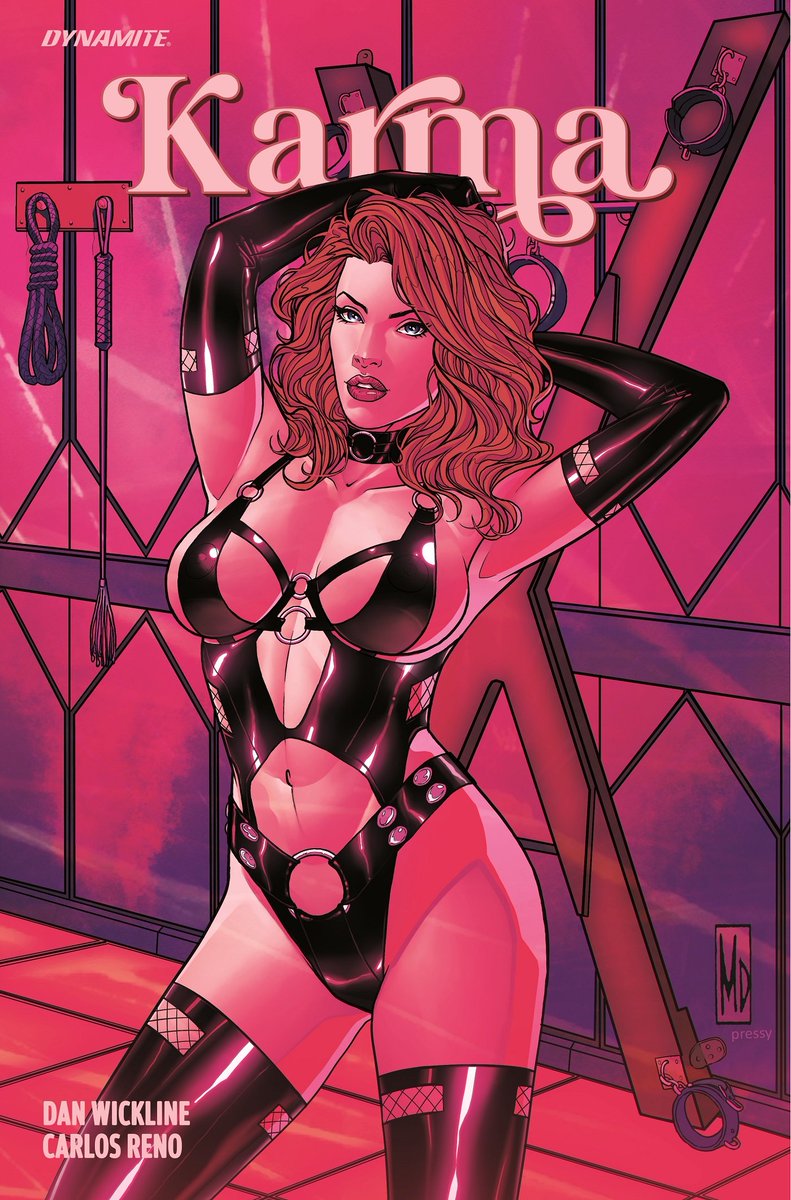 DynamiteComics's tweet photo. The second volume of KARMA is live now on @BackerKit as part of the big #ComicTopia initiative! Writer @danwickline's erotic romance tale returns, and you can get the first volume too!
https://t.co/U7Z4I5TYEt https://t.co/PuDmPqef2T
