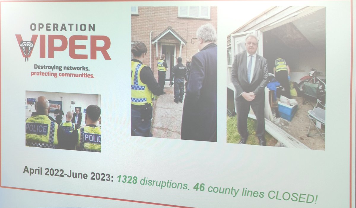 Priority 3 fight crime and high harm 
Addiction  which also includes gambling 

Youngest child found to be involved in county lines by drug gangs was 6 yr old
#noplacefordrugs