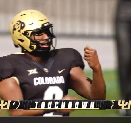 BoneNyou918's tweet image. Just whooped kiah on #CFB25  he was up wit Kansas 24-6 then he started feeling himself goin for it 4th downs, I had Colorado Buffaloes Shaduer n Joe Horn Jr lit his azz up!! came back beat him 54-27 good ole #DadMagic