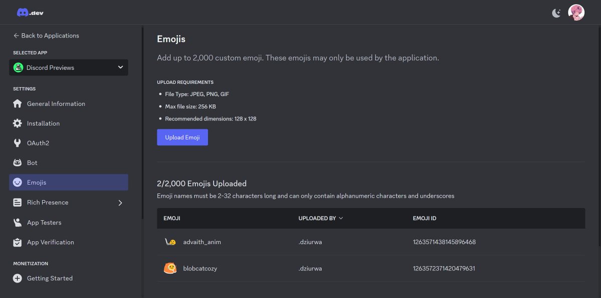Discord Previews tweet media