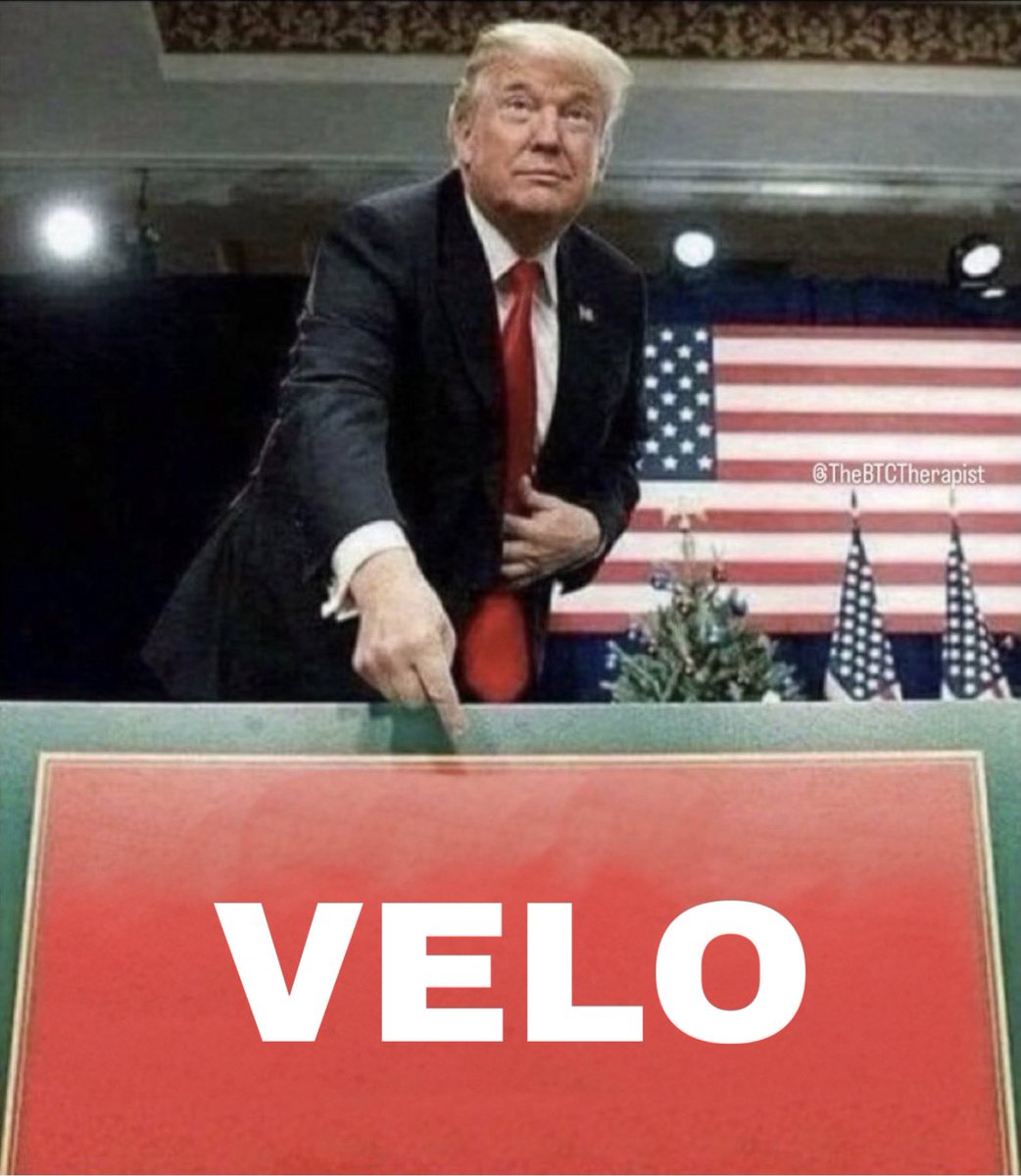 $VELO What?!? Okay I guess he’s bullish! Let’s GO! 🚀💰😅
#velo #velorians #crypto #Trump2024