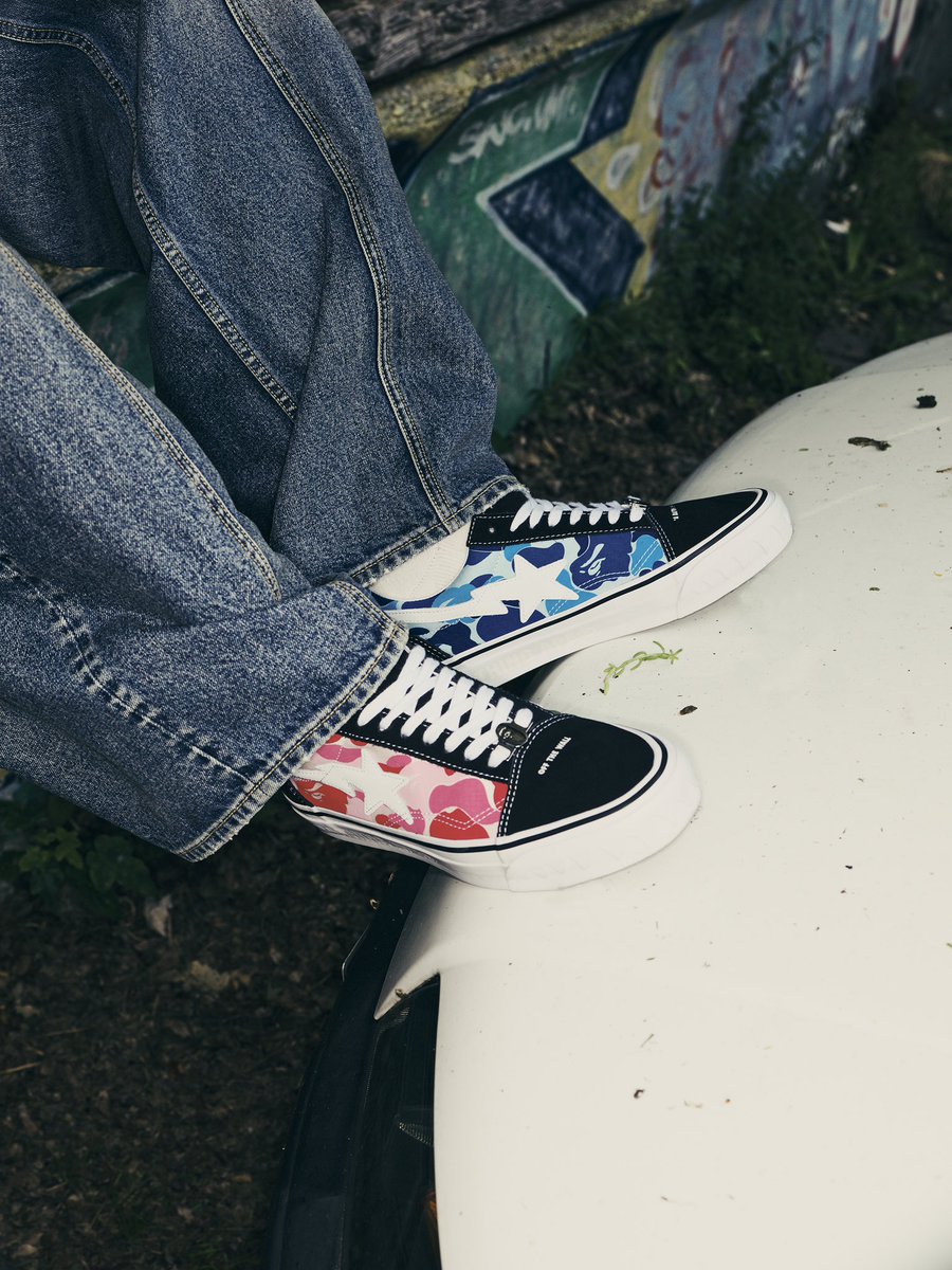 RapMais's tweet photo. 🚨BAPE x VANS em breve 👀😳 https://t.co/lsg6vZdT56