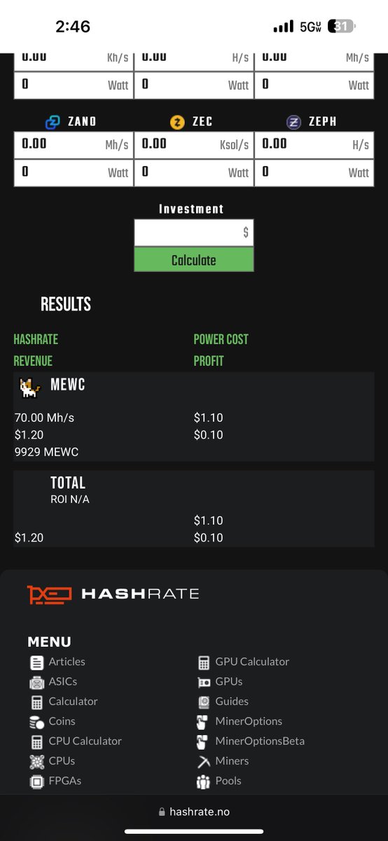 MeowcoinProject's tweet image. Miners: #Meowcoin is paying out BIG TIME!

Come mine some $MEWC with us.

Currently the highest revenue we could find for a 4090 is $.80 for $BTG.

Right now $MEWC pays that same miner over $1.20!

The little known secret…