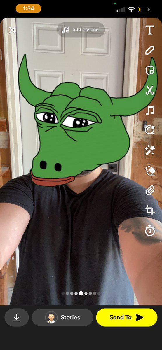 CryptoDayCaller's tweet photo. #PepeBull $BEEF community is absolutely wild... This is what community is aboutπ
@yunierhg is absolutely #BEEFISH for creating a PepeBull Snapchat filter.
Add the PepeBull filter to your snap today and take a photoππ½ππ₯©πΈπ₯
https://t.co/MAimAfm88E
$PEPE
$BRETT
$ANDY
$WOLF https://t.co/teLyOT9Dcm