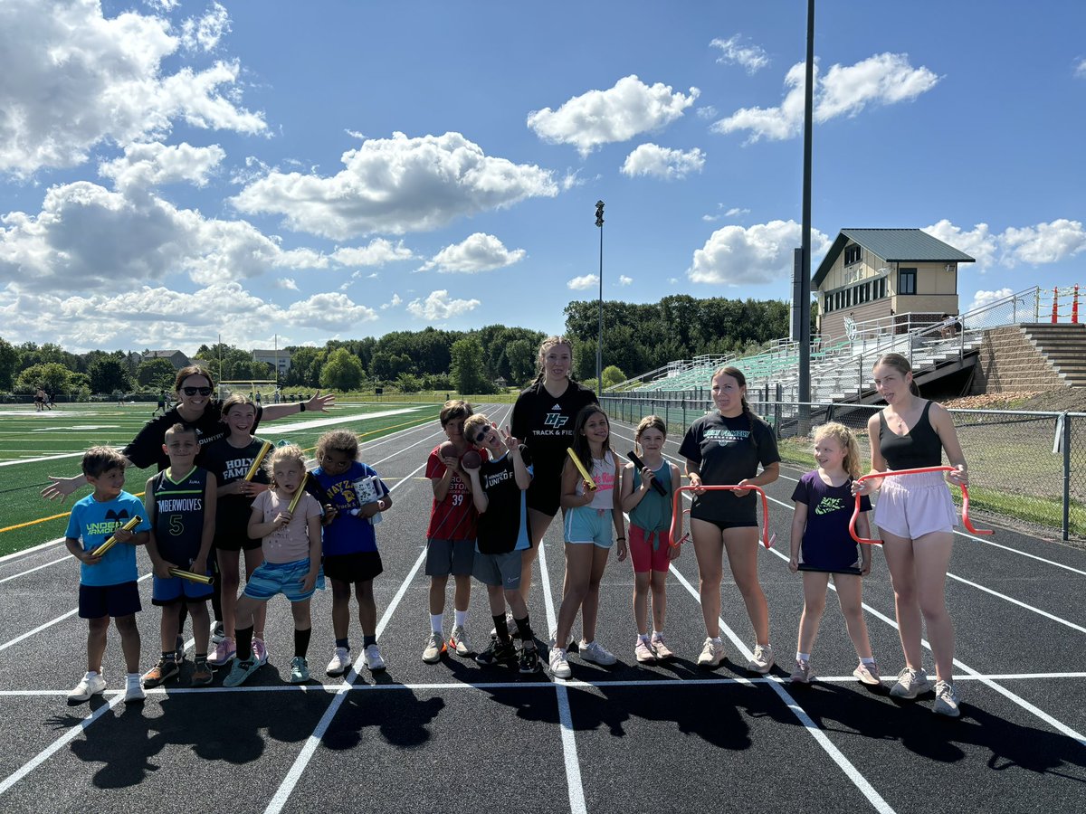 We had some fun at camp this week. Thanks to all who attended! 🏃🏻‍♂️🏃‍♀️💨
Photo 1: Grades 5-8
Photo 2: Grades 1-4
See you all next year! 
#gofire