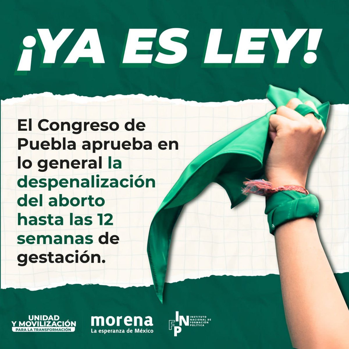 Congreso de Puebla... #Aborto