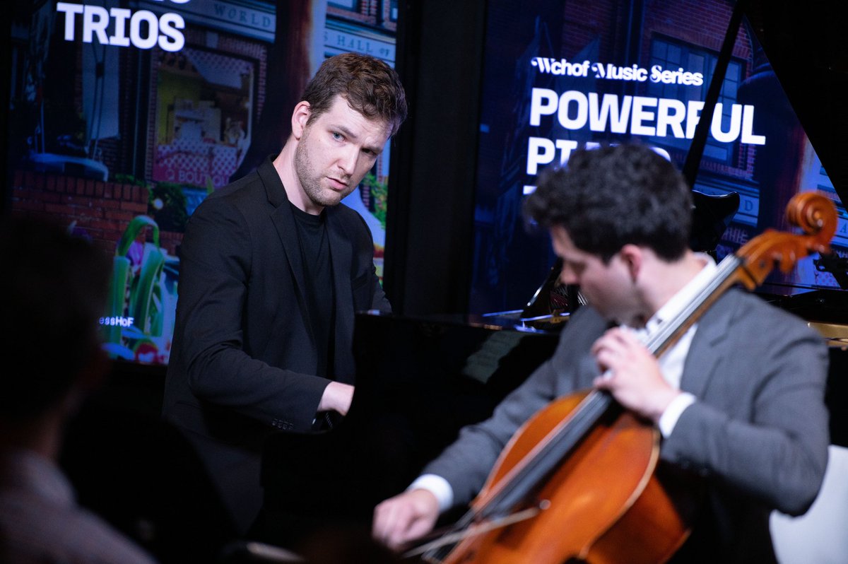 WorldChessHOF's tweet photo. We love hosting concerts such as “Powerful Piano Trios,”❤️🔥and we have many more concerts coming up soon!🚀 Check out our website and find out all the details of the upcoming events!✨➡️https://t.co/Hv9zoMcHsJ
♚
♚
♚
#WorldChessHOF #QBoutique #MusicSeries #DodsonChess #ClashForTheCrown