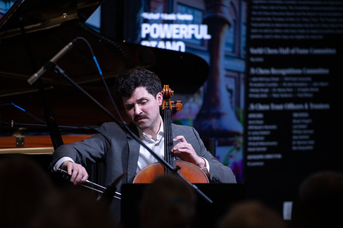 WorldChessHOF's tweet photo. We love hosting concerts such as “Powerful Piano Trios,”❤️🔥and we have many more concerts coming up soon!🚀 Check out our website and find out all the details of the upcoming events!✨➡️https://t.co/Hv9zoMcHsJ
♚
♚
♚
#WorldChessHOF #QBoutique #MusicSeries #DodsonChess #ClashForTheCrown