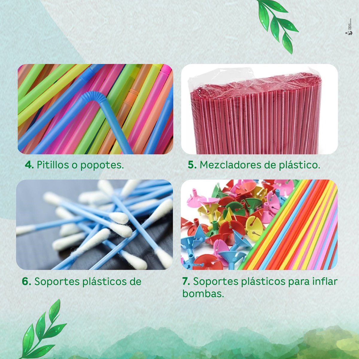 CHECGrupoEPM's tweet photo. De la mano de la iniciativa Sembrando Acciones por el Planeta, te contamos de qué se trata la nueva Ley 2232 de 2022, “por la cual se establecen medidas tendientes a la reducción gradual de la producción y consumo de ciertos productos plásticos de un solo uso”🍃
#CHEC #Plásticos https://t.co/jRPn13vYAp