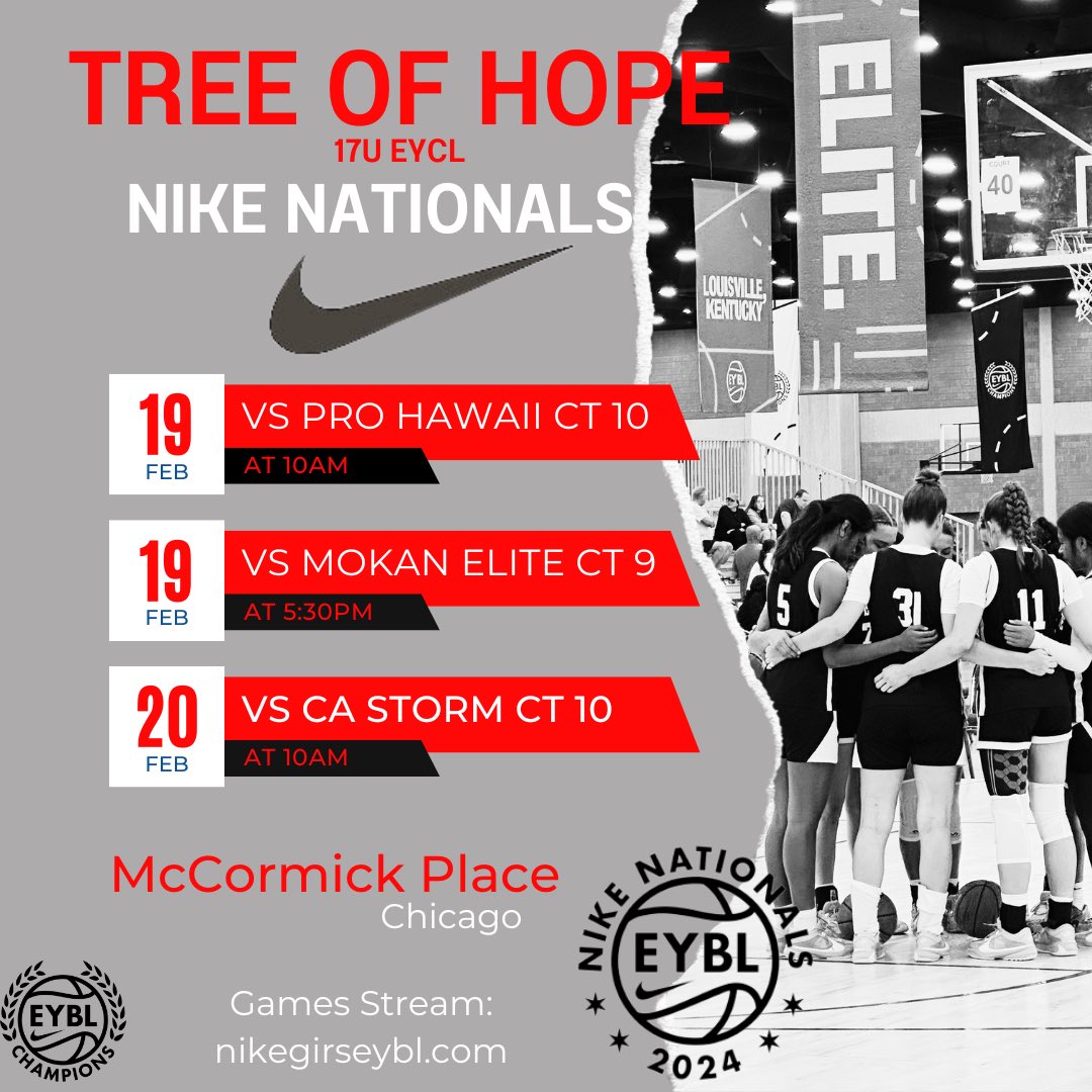 17EYCL pool play schedule for <a href="/NIKEeycl/">Nike EYCL</a> Nationals