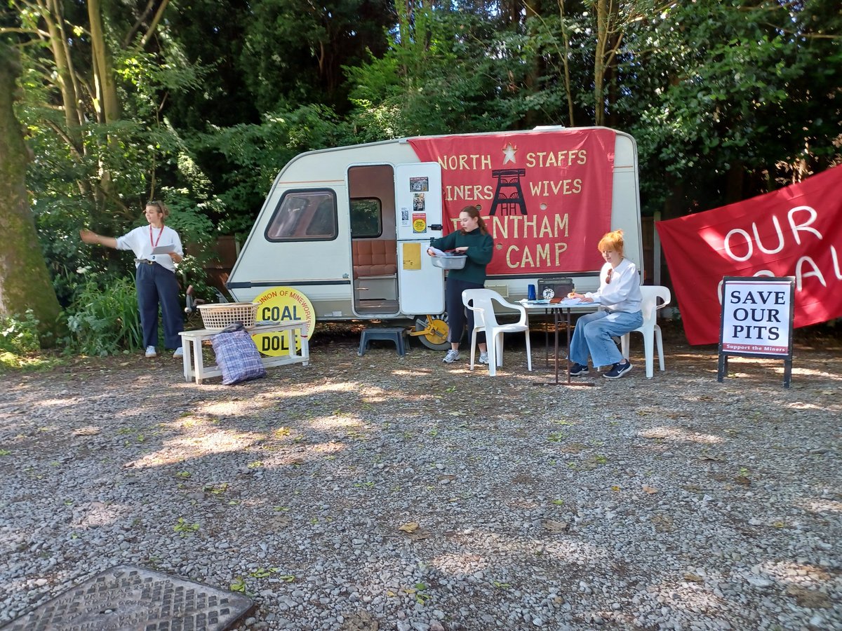 Lisa Blower (@lisablowerwrite) on Twitter photo The Miner Birds pit camp rehearsal The story of a collective of formidable woman brought to life by formidable women <a href="/isobel_chadwick/">Isobel Chadwick</a> <a href="/parkeraaamy/">Amy Parker</a> <a href="/BrazierVictoria/">Victoria Brazier</a> Directed by the uber talent <a href="/PollyWain_/">Polly Wain</a>
newvictheatre.org.uk/productions/mi…
<a href="/NVBorderlines/">New Vic Borderlines</a> <a href="/NewVicTheatre/">New Vic Theatre</a> <a href="/KeeleUniversity/">Keele University 🐿️</a> The Miner Birds pit camp rehearsal The story of a collective of formidable woman brought to life by formidable women <a href="/isobel_chadwick/">Isobel Chadwick</a> <a href="/parkeraaamy/">Amy Parker</a> <a href="/BrazierVictoria/">Victoria Brazier</a> Directed by the uber talent <a href="/PollyWain_/">Polly Wain</a>
newvictheatre.org.uk/productions/mi…
<a href="/NVBorderlines/">New Vic Borderlines</a> <a href="/NewVicTheatre/">New Vic Theatre</a> <a href="/KeeleUniversity/">Keele University 🐿️</a>