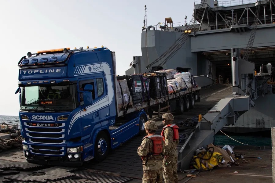 all_israel_news's tweet photo. Israeli Defense Minister @yoavgallant announced on Tuesday that #Israel will soon replace the U.S. #GazaPier for aid deliveries to the civilian population in the #GazaStrip.
https://t.co/plqwk8VRWe
#HumanitarianAid https://t.co/CSjIjh5lMY
