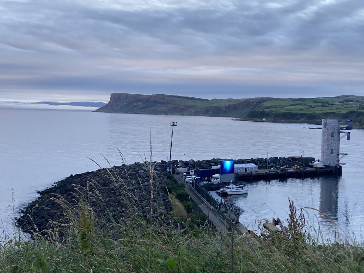 All set folks for <a href="/redbull/">Red Bull</a> cliff diving in Ballycastle tomorrow!!! The excitement is building on the sea front!!