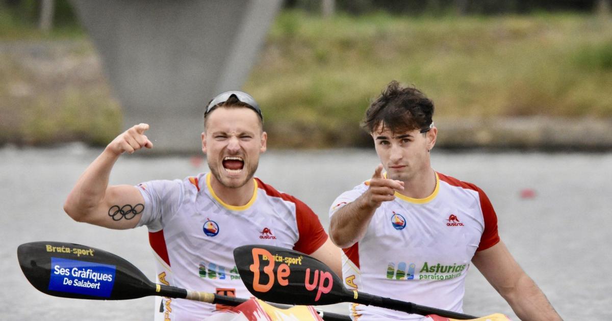 Tokio20206's tweet photo. OPCIÓN NÚMERO 56: MARCUS COOPER WALZ Y ADRIÁN DEL RÍO 🇪🇦

▪️Probabilidad Muy Alta
▪️Piragüismo (K2-500)
▪️Bronce Copa del Mundo Szeged
▪️Horario: 6 Agosto (11:30 Series y 14:30 Cuartos), 9 Agosto (11:10 Semis, 13:20 Final) https://t.co/koA95ItJ0W