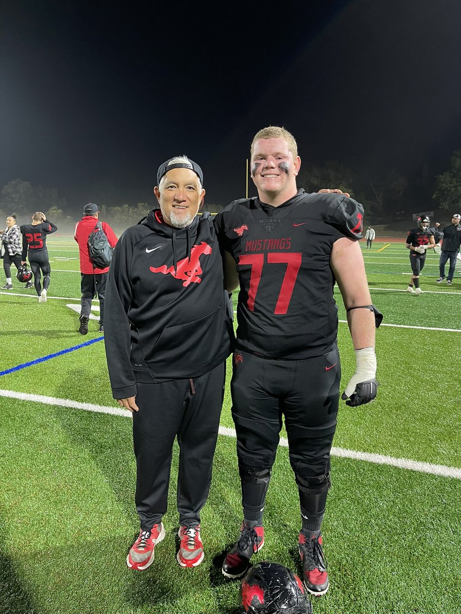 MVHS_Football's tweet photo. Congrats to Coach Jon Revells on his retirement. No one is more of a Mustang than coach Revells. We thank him for his countless efforts over the years and the substantial impact he’s had on so many young men and coaches who surrounded him. He has been a pillar of our program! https://t.co/SnwB38wapx