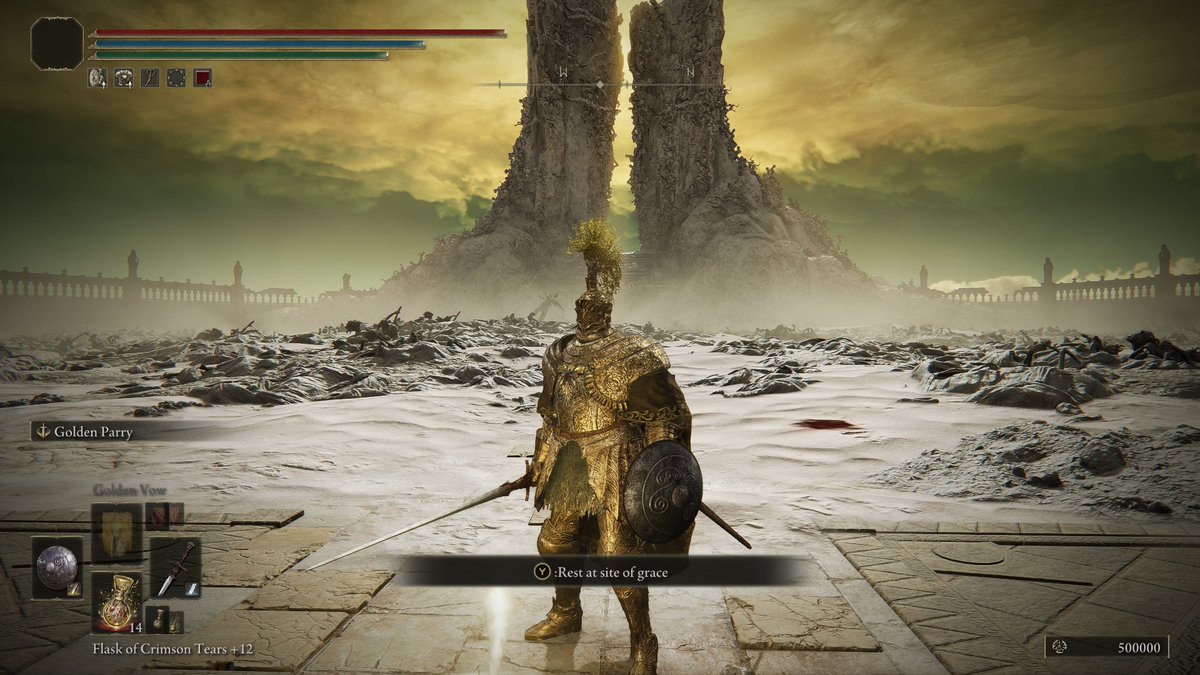 Moops_7769's tweet photo. It happened, we beat Radahn using a parry build. let's try a no hit run on him https://t.co/Mz2lRexvIw