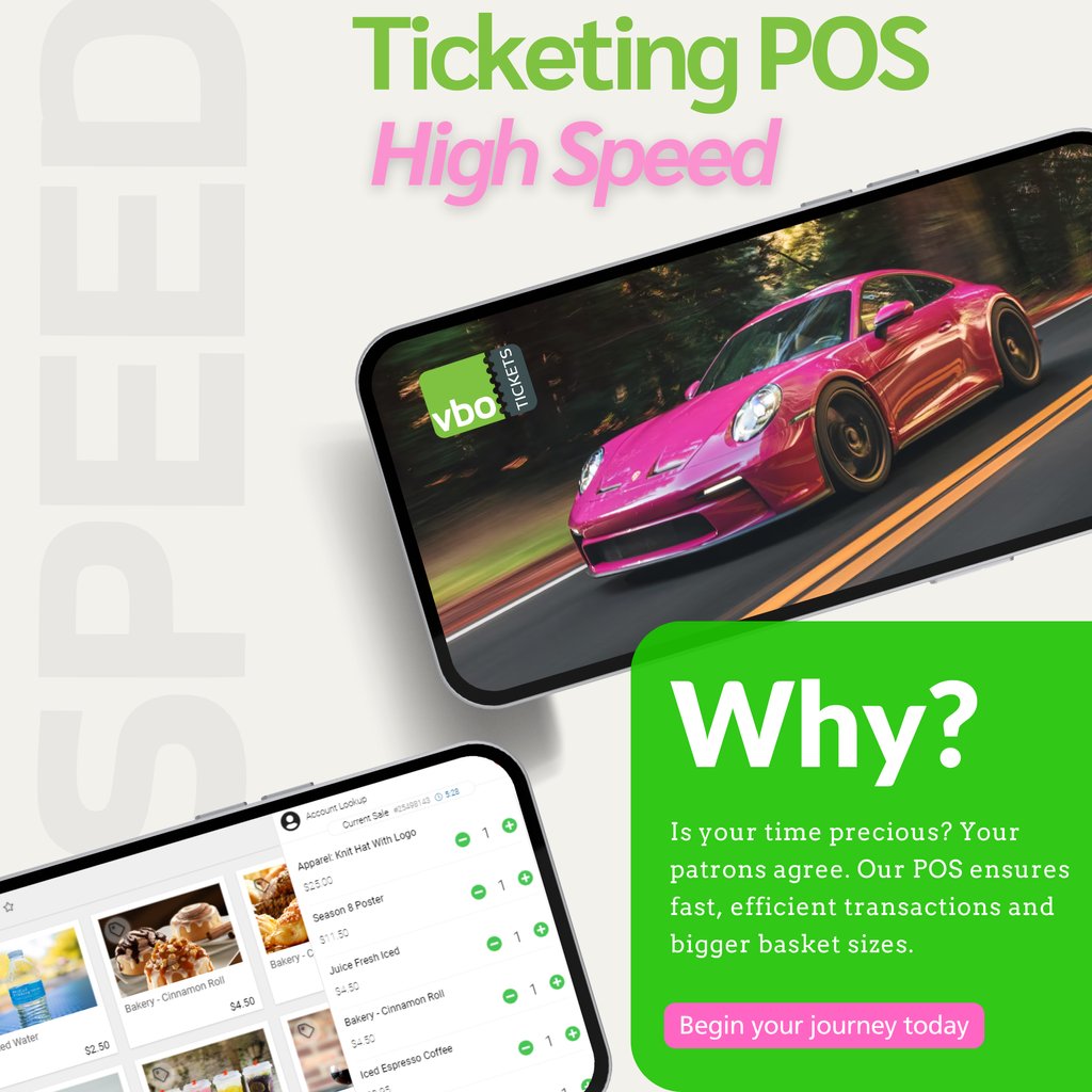 vbotickets's tweet image. Introducing our lightning-fast POS system! Boost your efficiency and customer satisfaction with high-speed transaction processing that keeps your lines moving and operations smooth.

Learn more: vbotickets.com/demo/