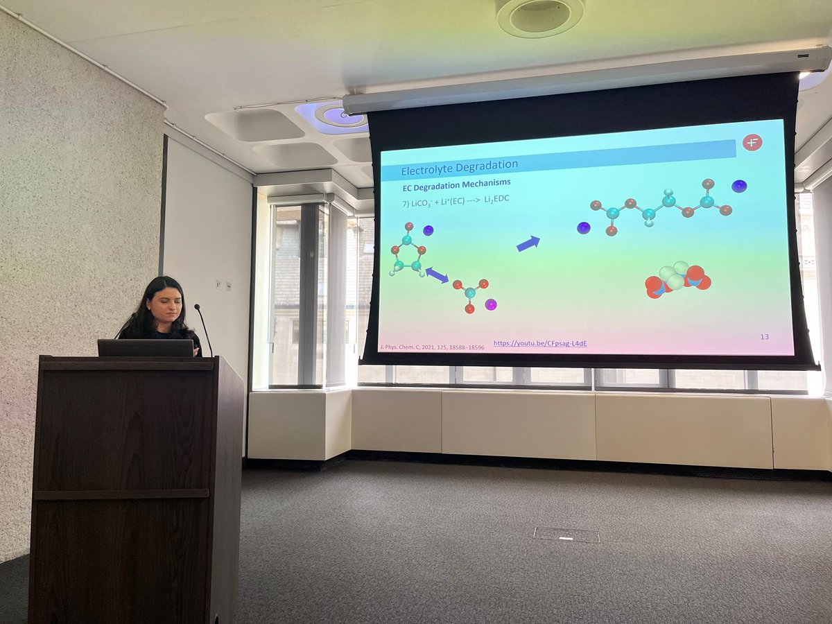 Juliane Fiates (@fiatesjuliane) on Twitter photo Grateful to <a href="/SSIonics24/">Solid State Ionics</a> for the chance to share my research on SEI modeling for anode-free batteries with this engaging community! <a href="/jad5888/">James A. Dawson</a> <a href="/FiDegradation/">FI-Degradation</a> <a href="/FaradayInst/">Faraday Institution</a> Grateful to <a href="/SSIonics24/">Solid State Ionics</a> for the chance to share my research on SEI modeling for anode-free batteries with this engaging community! <a href="/jad5888/">James A. Dawson</a> <a href="/FiDegradation/">FI-Degradation</a> <a href="/FaradayInst/">Faraday Institution</a>