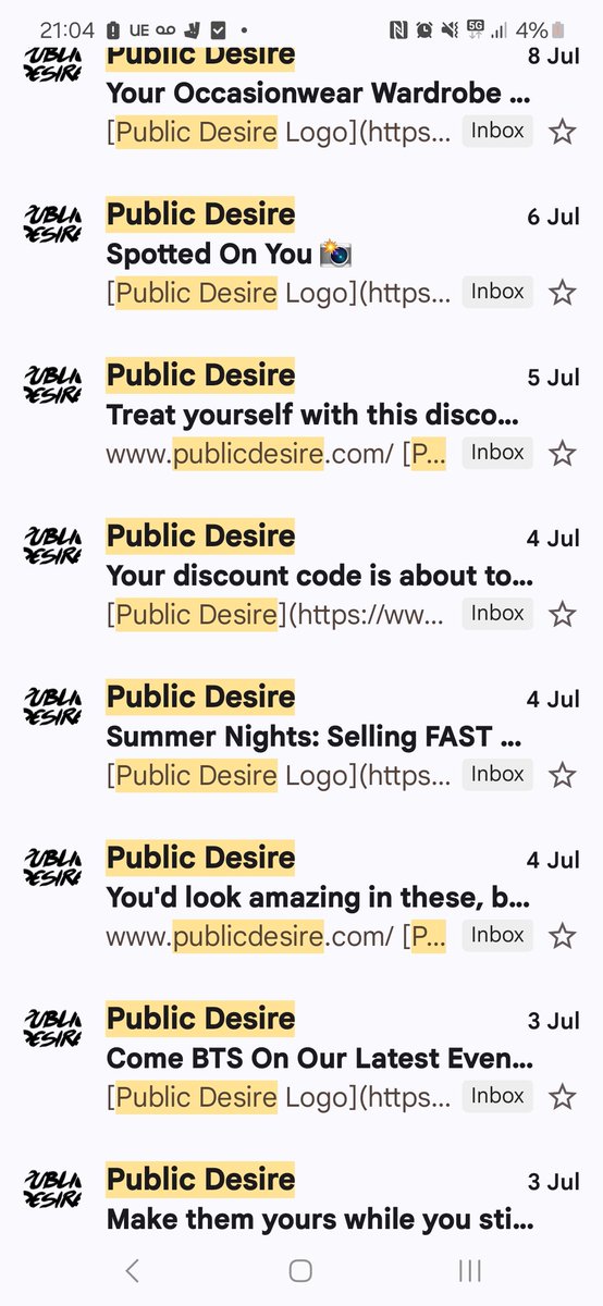 MeggRudders_'s tweet photo. Literally no company ever needs to send 7 emails in 3 days (without making a purchase) and then a marketing email every other day since. Good God. https://t.co/HIGAZgEu5P