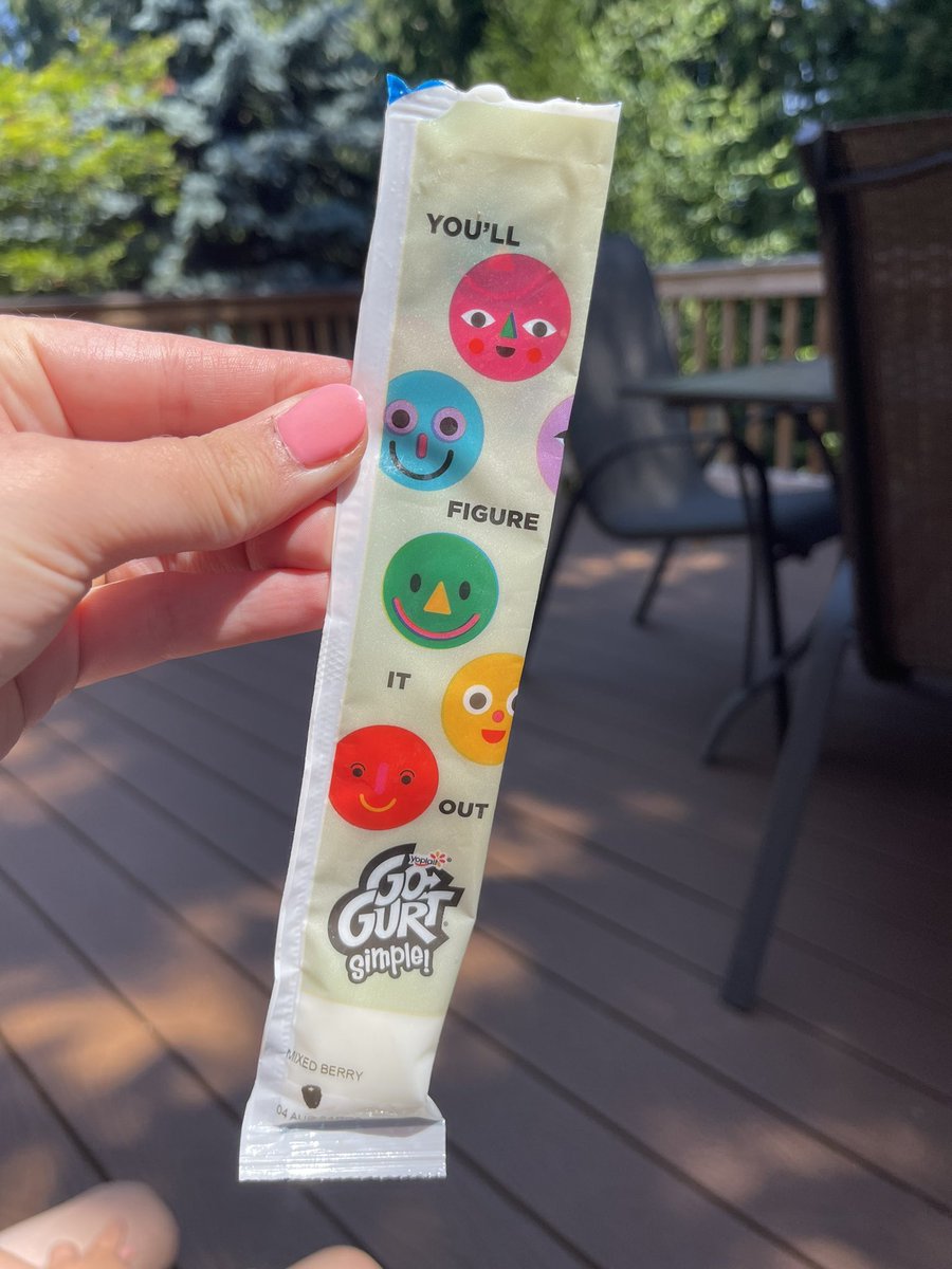 BRBeads's tweet photo. According to my sons gogurt.. you’ll figure it out 💞 https://t.co/RI1xt9LNjC