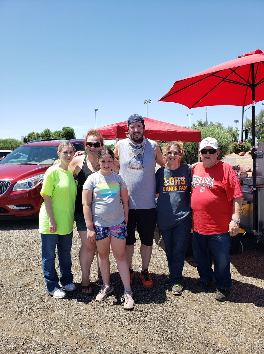beachymunchies's tweet photo. Throwback Thursday! Even though Beachy Munchies is new to Yuma, we’re no strangers to the food business. 

Four years ago today, we took our food cart out for the very first time. 

While we’ve rebranded for Yuma, many elements of The Spicy Tavern will continue. https://t.co/Lxlw4Cb8lc
