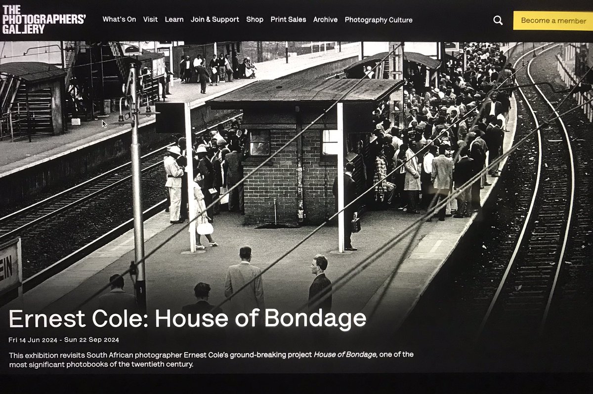 Saw this. Absolutely stunning. Moving. Horrific. Inspiring. Amazing work from brilliant #artist. Unfortunately still has massive relevance today. Definitely recommend. Incredible stuff #ernestcole #photograghy #art #history #SouthAfrica #photographersgallery <a href="/TPGallery/">The Photographers' Gallery</a>