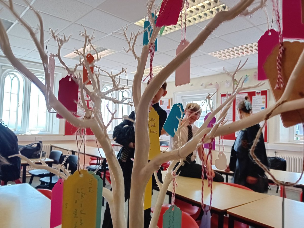 Today was our final Christian Union before the summer holidays. We wrote our hopes and fears on the prayer tree and prayed for each other. It's been such a blessing meeting together each week this school year. Wishing all staff and pupils a safe and happy summer.