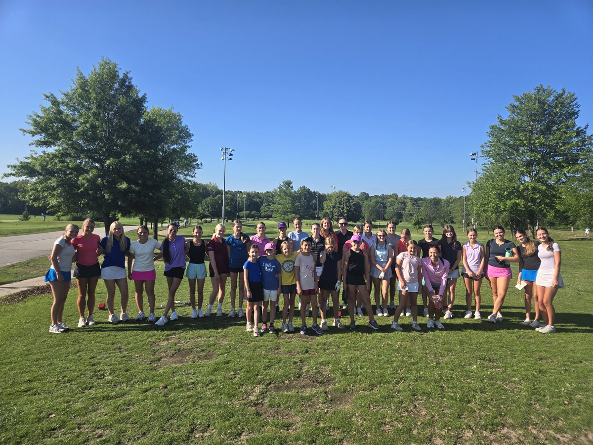 Amazing week at Howell Golf Camp!! Thank you to our helpers each day, including the 13 helpers today!!! <a href="/jcampbell706/">Jordyn Campbell</a> <a href="/HMottert/">Hannah Mottert</a> <a href="/phoebe_hoenig/">phoebe hoenig</a> <a href="/morgan_molitor/">Morgan Molitor</a> Keira, Claire, <a href="/PNordgaarden/">Parker Nordgaarden</a> <a href="/Binchiostro/">Brooke inchiostro</a>, Kinsley, Viveca, Felicity, Ella, and Chloe S!!