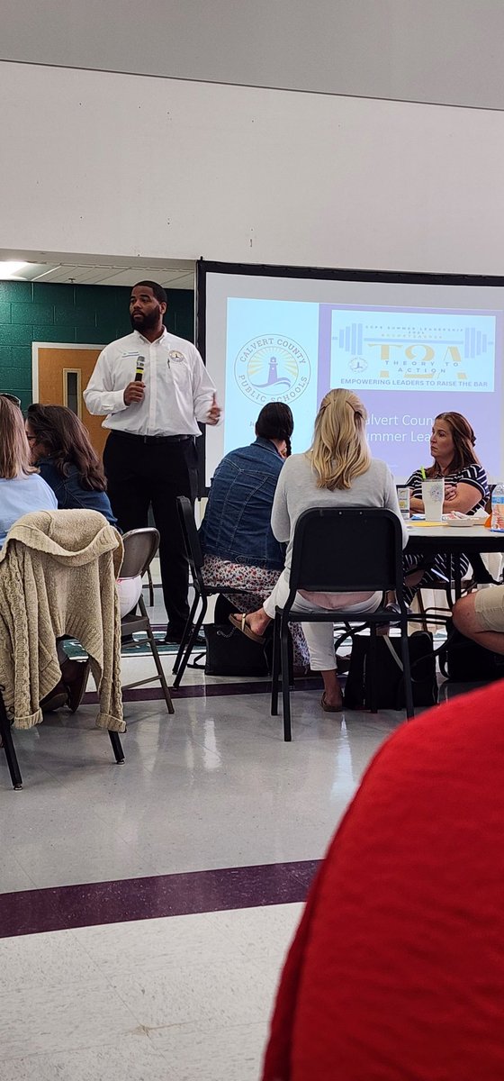 CCPS Summer Leadership Retreat: Labor with the language!
Work harder on yourself than you do on the job! 
Check yourself before you wreck yourself! 
Set the bar, meet the bar, exceed the bar, raise the bar! -Dr. Townsel #ccpsraisethebar <a href="/draetown/">Dr. Andraé Townsel</a>