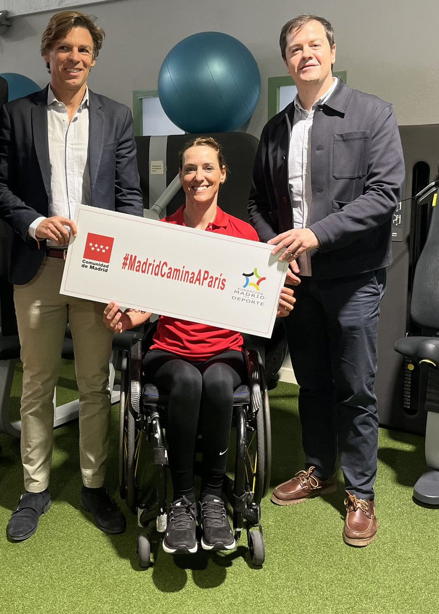 mandelina15's tweet photo. La @ComunidadMadrid  tiene 26 deportistas paralímpicos clasificados para #Paris2024, entre ellos, dos embajadores de #MadrirdCaminaAParis y la abandera del equipo paralímpico @MARTA_ARCE_P.

Mucha suerte a todos; lo mejor está por venir. https://t.co/xgTwaUP1Co