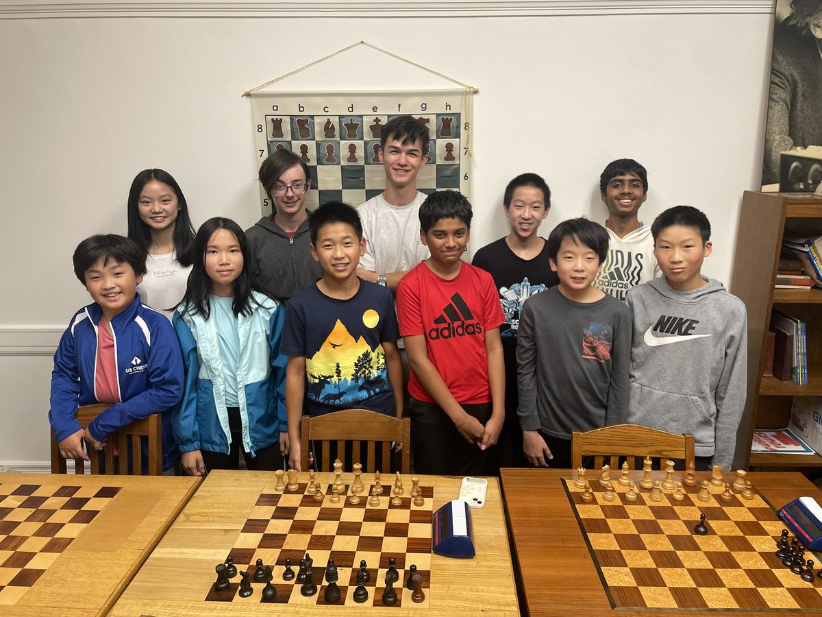 U.S. Chess School (@uschessschool) on Twitter photo The campers of our 56th US Chess School. They are coached by former student: IM <a href="/JosiahStearman/">Josiah Stearman</a> at the <a href="/MILibrary/">Mechanics' Institute</a>.
Thanks to all of our sponsors, including <a href="/jimseattle/">jim roberts</a> and <a href="/chesscom/">Chess.com</a> The campers of our 56th US Chess School. They are coached by former student: IM <a href="/JosiahStearman/">Josiah Stearman</a> at the <a href="/MILibrary/">Mechanics' Institute</a>.
Thanks to all of our sponsors, including <a href="/jimseattle/">jim roberts</a> and <a href="/chesscom/">Chess.com</a>