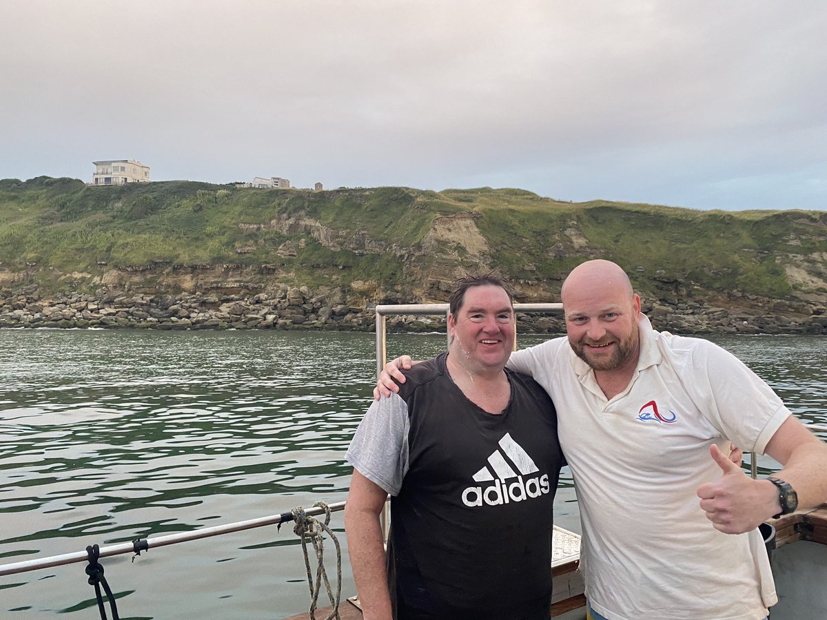 After a hard battle around Cap Gris-Nez Alex Shoebridge is an English Channel Swimmer in 13hrs 33min 💥💥💥 <a href="/RedTopSwim/">RedTopSwim</a> <a href="/multisportnut/">Multisport Nutrition</a> <a href="/CSAswimmers/">Channel Swimming Association</a>