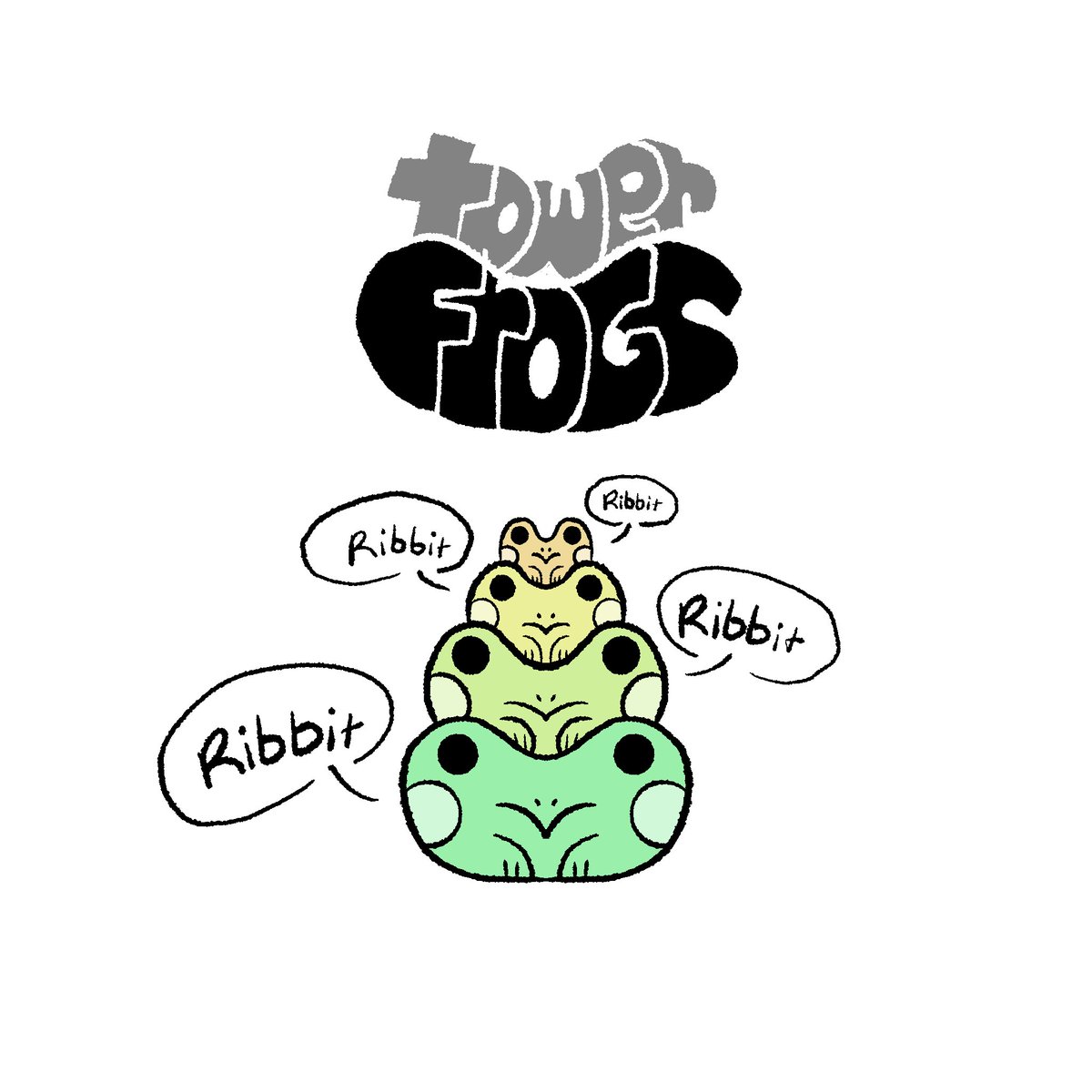 Larainedrop's tweet photo. Tower frogs 🐸 🐸🐸
#frog #frogdrawing #doodle #procreate #sketch #colors #digitalart #drawing #art https://t.co/FHPEBIZA7b