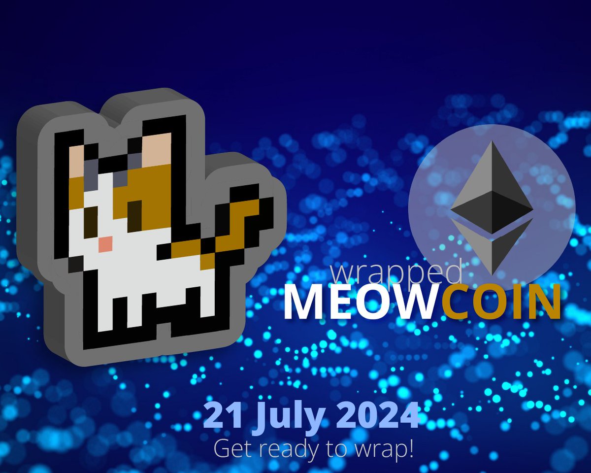 CoinbakerCripto's tweet image. 😻 Less than 100 hours to go live #wMEWC!

📈Markets are speaking! Do not be the last in buying your #MEWC if you want to wrap them!