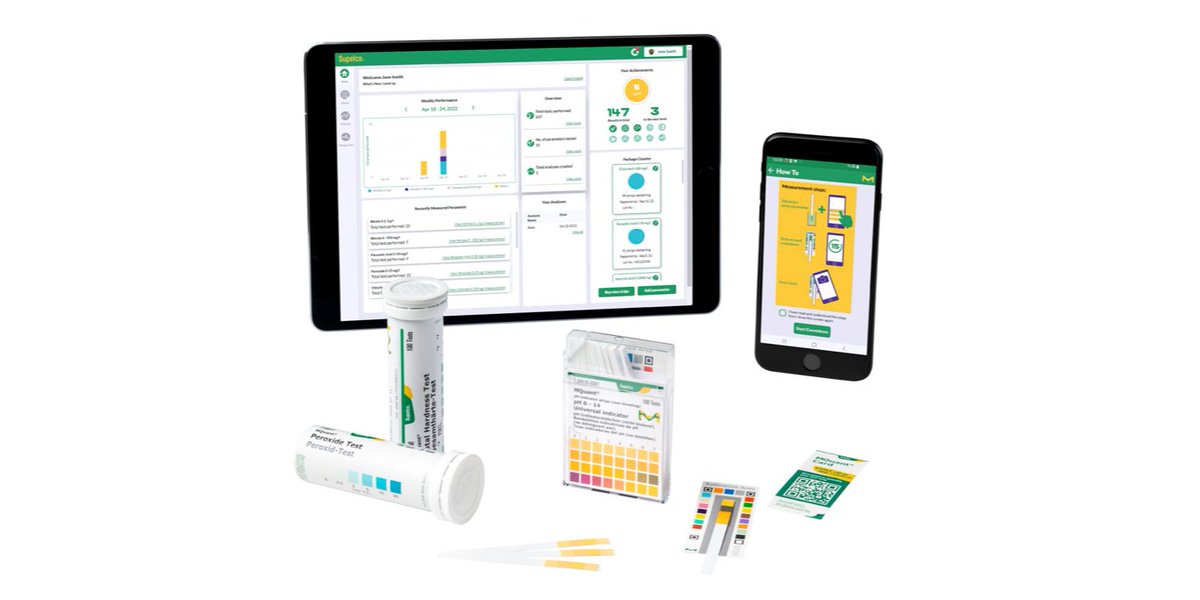 S_Cloutier_HPLC's tweet image. Get #pHtest results on your pHone! Our free MQuant® #StripScan app guides you through the test process, reads results using your mobile camera, saves and visualizes your measurements. See how StripScan takes the guesswork out of your work. #Chemistry bit.ly/4cIR8YI