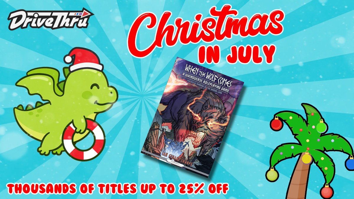 SALE! Grab 'em while they are hot! #ttrpg 
drivethrurpg.com/en/publisher/8…