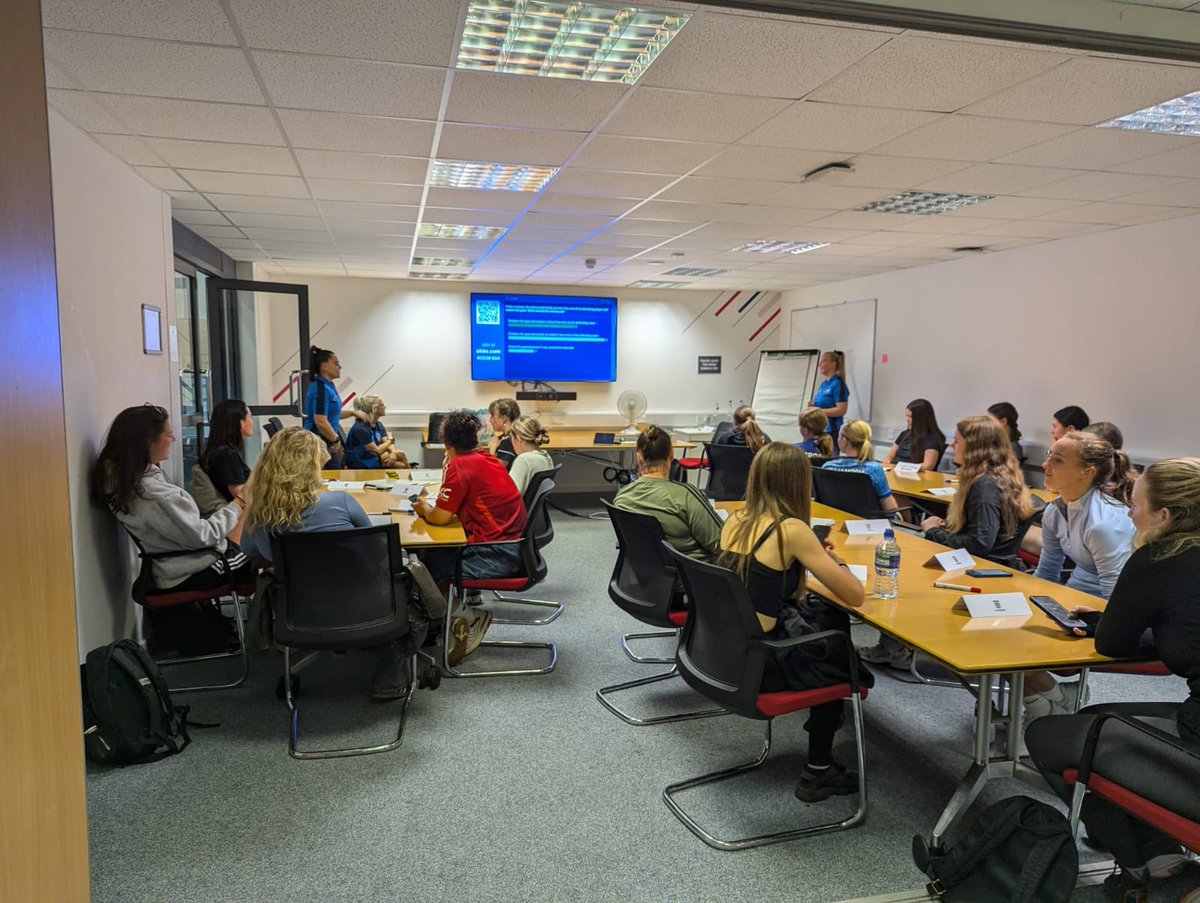 Manchester_FA's tweet photo. Tonight we’re at MFA for the first of our fully booked referee courses. 

The courses will support our clubs and leagues by ensuring we have new referees in readiness for the 2024/25 season. #girlsthatref https://t.co/SAf5RIxg7V