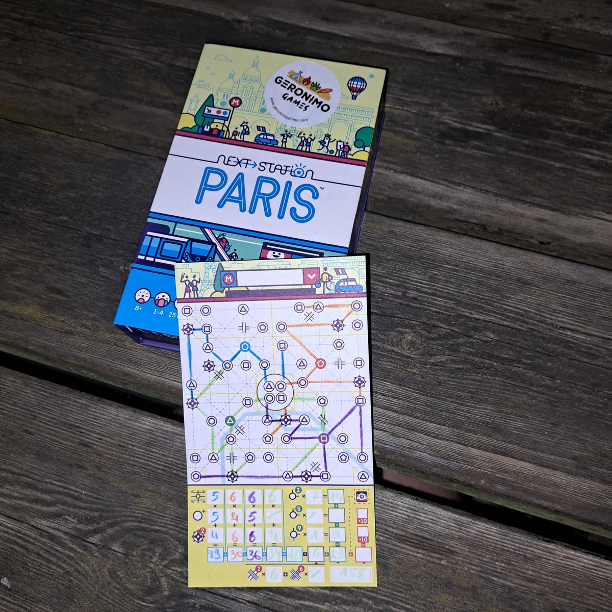 Played Next Station: Paris today boardgamegeek.com/boardgame/4031… #bggplay via <a href="/BoardGameGeek/">BoardGameGeek</a>