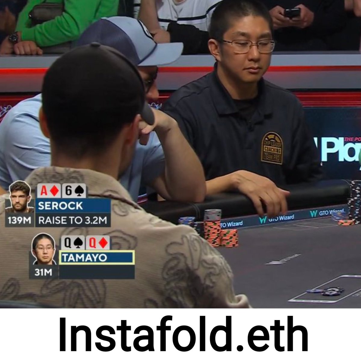 enspoker_com's tweet photo. The hand of the tournament? @driverseati
#instafold #wsop #enspoker #poker #ens #tamayo #qqfolds https://t.co/Y7mGPi6u51