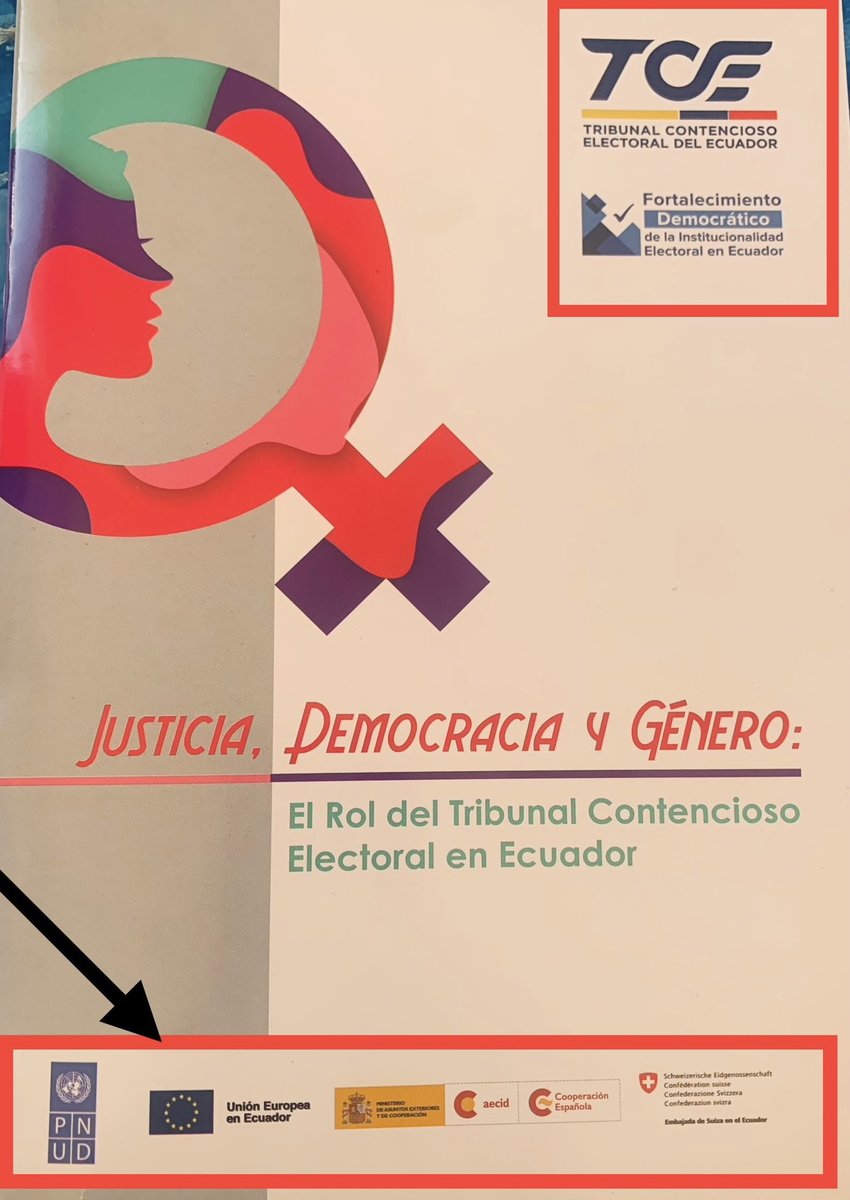 PrisSchettini's tweet photo. 🚨Cooperación Internacional da $$ para PERSEGUIR
@TCE_Ecuador USA FONDOS de: @PNUDEcuador,@UNIONEUROPEA,@MAECgob,@CooperacionESP para publicar la SENTENCIA ESPURIA x Violencia Política en nuestra contra,q NO ESTÁ EN FIRME y q fue x DENUNCIAR el #Pagio de la Fiscal #DianaSalazar https://t.co/utR1qSoVvs