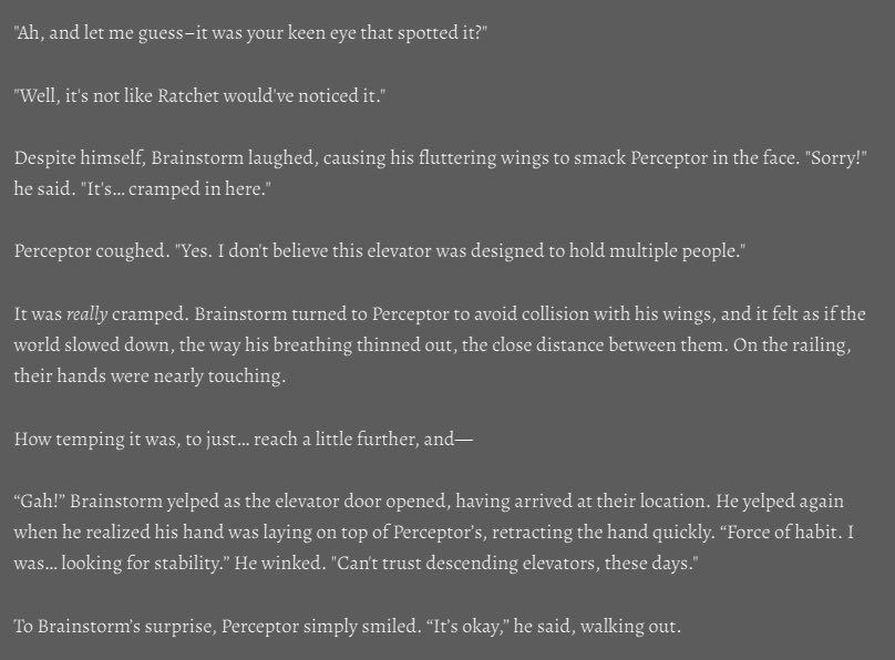 Hello!! I am excited to share my <a href="/TF_BigBang/">TF Big Bang ✨ Sign-ups open Feb 1</a> entry for this year, “Encased Enrapture”! I was fortunate enough to work with <a href="/ArticHarmony/">Artic Blue Harmony</a> who produced this beautiful artwork that I based the fic off of ::D

Rated E! Link to my Ao3 page is in my bio.

~11k words. Enjoy! ::)