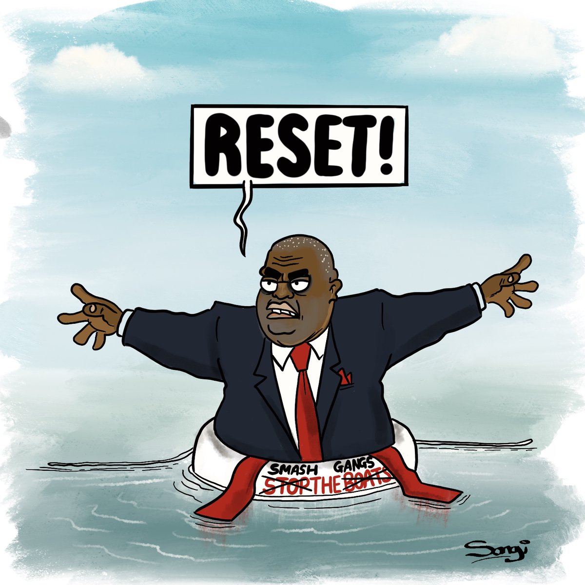 KWSnet's tweet photo. #COMICS #POLITICALCARTOON #UK #LABOUR #IMMIGRATION #MIGRANTS #BORDERSECURITYCOMMAND
@KWSnet RT
Pete Songi @Songicartoons
Cartoonist in Greenwich, London.
Professional Cartoonists' Organization: https://t.co/GHRXFXW6sH
Website: https://t.co/jO0yzrTF1C
🔸 'Reset!!' 18 Jul 2024. Pete Songi.