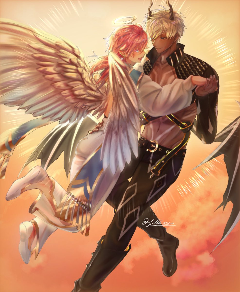 jellii9212's tweet photo. Birthday art for @Ryok_otan 🌚🫳 Happy birthday to my favorite silly 🥰💋💋 #obeyme https://t.co/gKlmksBDF4