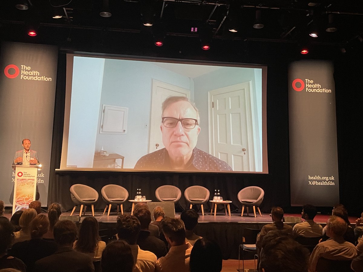 The Health Foundation (@healthfdn) on Twitter photo We're delighted to welcome <a href="/zakkohane/">Isaac Kohane</a> and <a href="/Dr_Malte/">Dr Malte Gerhold</a> to the stage to deliver our closing keynote and wrap up our event on #NHSAIStrategy. We're delighted to welcome <a href="/zakkohane/">Isaac Kohane</a> and <a href="/Dr_Malte/">Dr Malte Gerhold</a> to the stage to deliver our closing keynote and wrap up our event on #NHSAIStrategy.