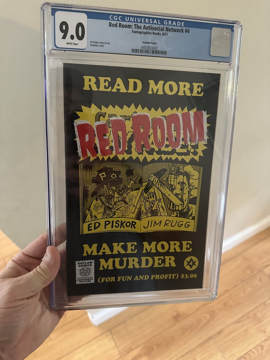 daveofford's tweet photo. @justinecleaves I just got this back from CGC and wanted you to know this will forever be in my prized collection- this cover is such an all time great for fans of Ed and the show. https://t.co/t6wyyL1FD0