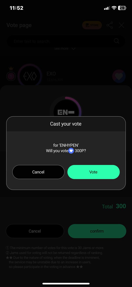 mustbewonki's tweet photo. Enhypen is currently at Top 7, pls keep voting for our seven ! https://t.co/LeQ5UjWVcQ